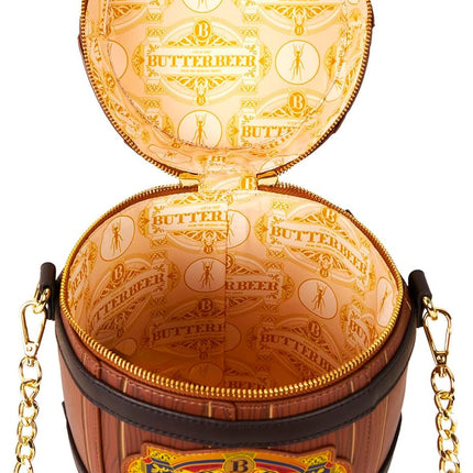 Loungefly Warner Bros Harry Potter Butterbeer Barrel Crossbody Bag