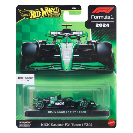 Hot Wheels Formula 1 2024 Kick Sauber F1 Team #24 JBM23