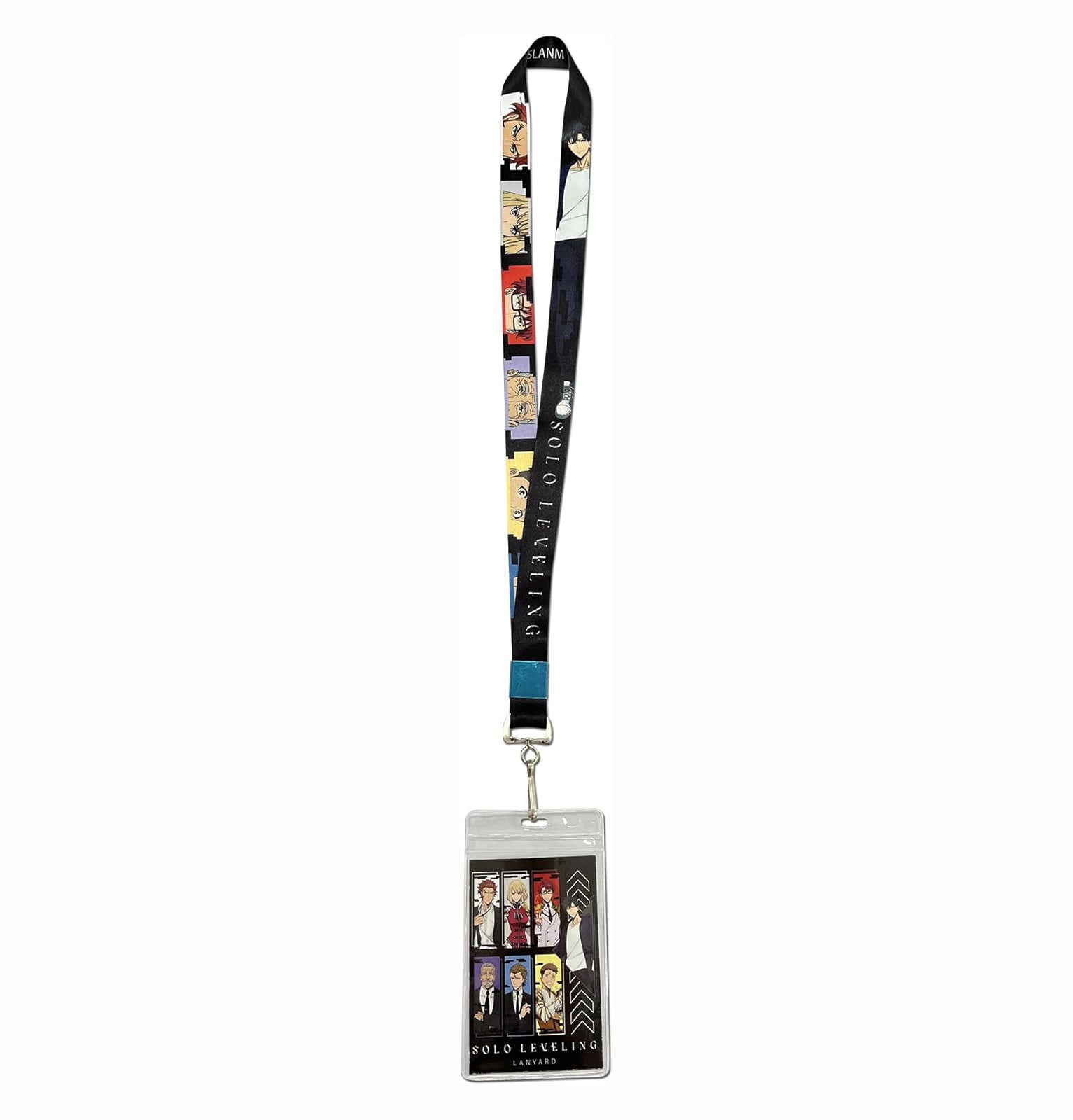 Solo Leveling - Sung Jinwoo with Other Character Eyes Art Style Lanyard