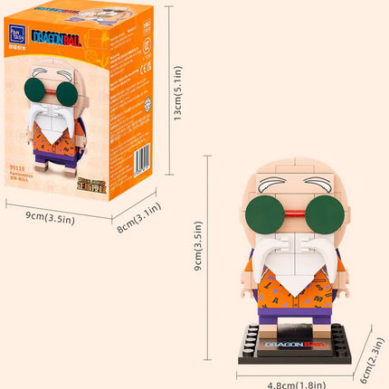 Dragon Ball Z: Master Roshi 129-Piece Buildable Figure