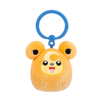 Squishmallows 3.5 Inch Pokemon Clip-On Teddiursa