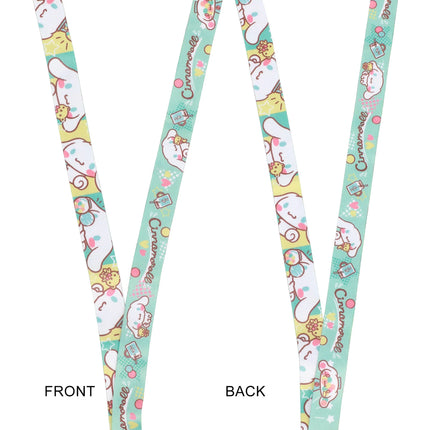 Cinnamoroll Snack Time Lanyard with Charm