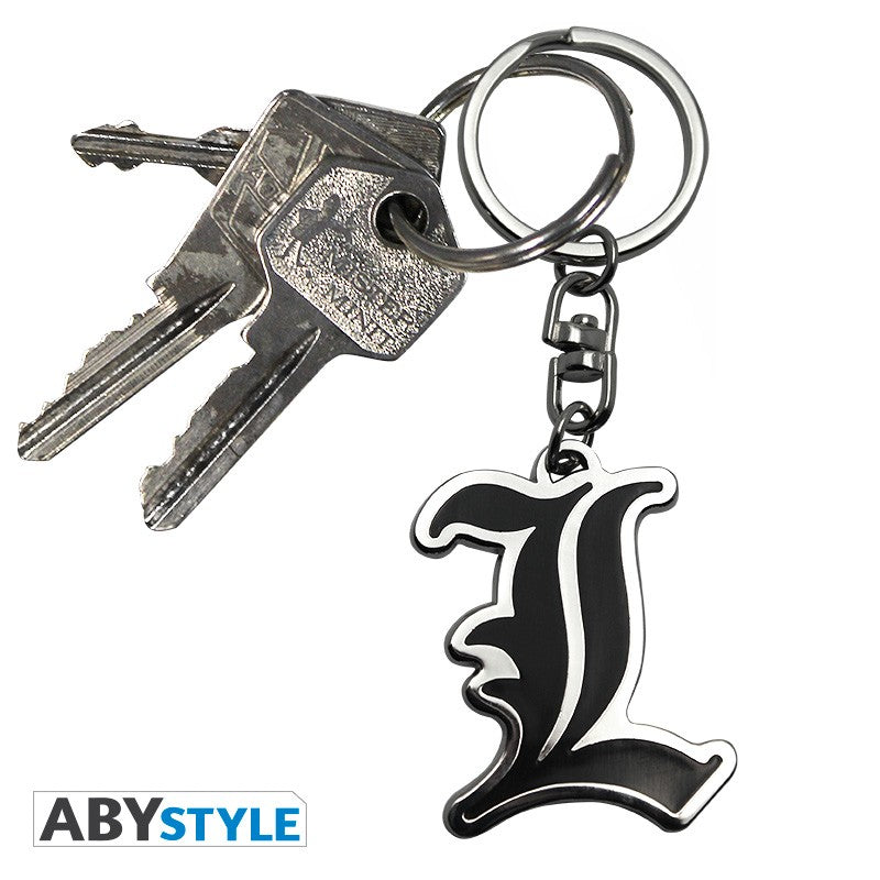 DEATH NOTE - Keychain - L Symbol