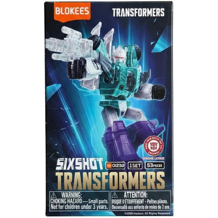 BLOKEES - Transformers - Sixshot - Transparent Version - Model Kit