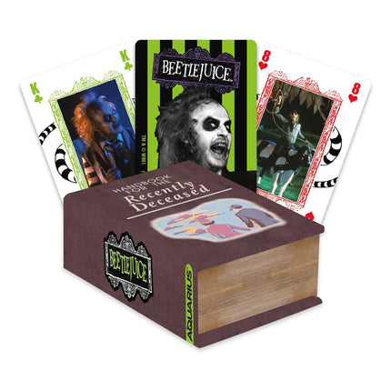 Beetlejuice Recently Deceased Premium Playing Cards - Beetlejuice Themed Deck of Cards