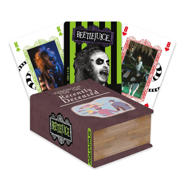 Beetlejuice Recently Deceased Premium Playing Cards - Beetlejuice Themed Deck of Cards