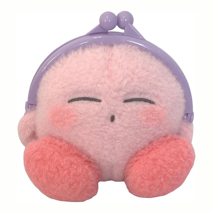 Kirby Fluffy Coin Purse - Secure Kiss-Lock Closure – 5.1 Inch