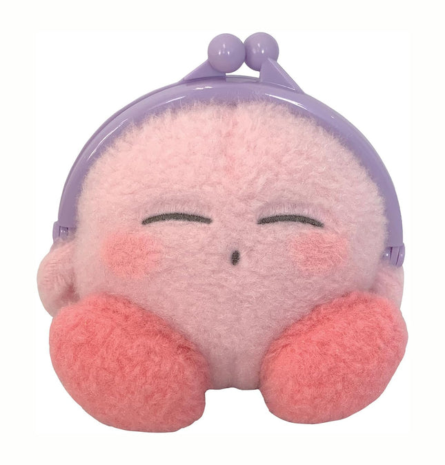 Kirby Fluffy Coin Purse - Secure Kiss-Lock Closure – 5.1 Inch
