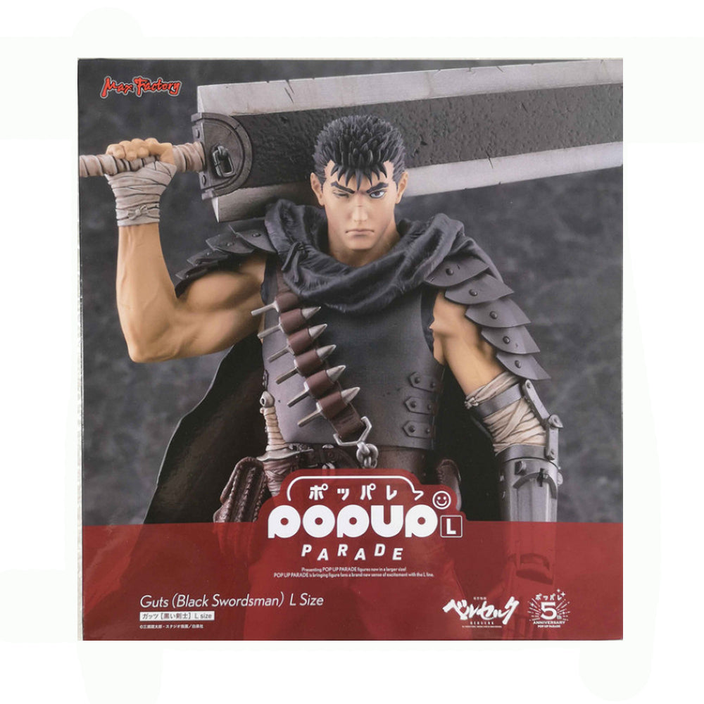 Berserk: Guts (Black Swordsman) Pop Up Parade L Size PVC Figure