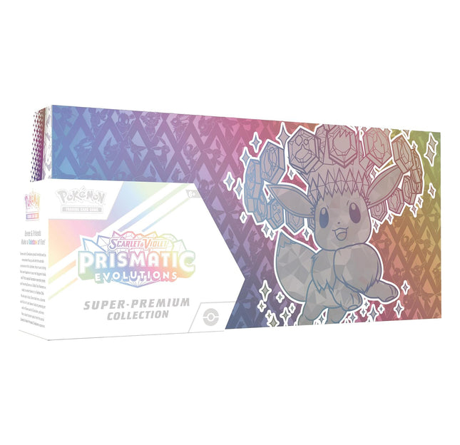 Pokemon TCG: Scarlet & Violet: Prismatic Evolutions Super Premium Collection Box (ENGLISH EDITION)