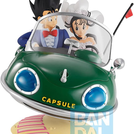 Banpresto - Ichibansho Figure - Dragon Ball - Son Goku & Chichi (Snap Collection 2) Collectible Statue