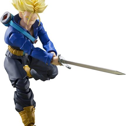 Tamashii Nations S.H. Figuarts Dragon Ball Z - Super Saiyan Trunks (The Boy From The Future) Action Figure