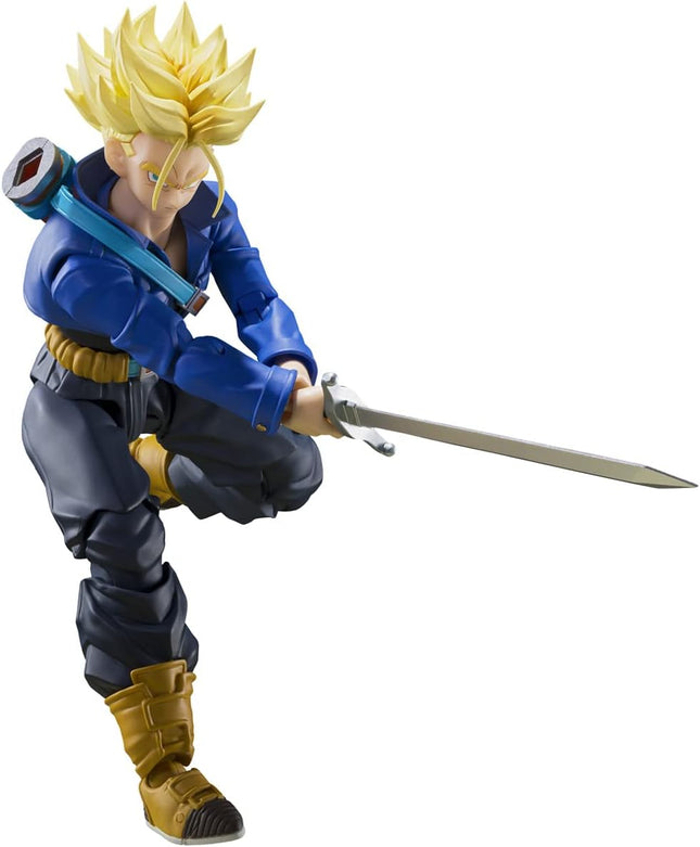 Tamashii Nations S.H. Figuarts Dragon Ball Z - Super Saiyan Trunks (The Boy From The Future) Action Figure