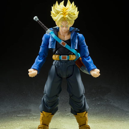 Tamashii Nations S.H. Figuarts Dragon Ball Z - Super Saiyan Trunks (The Boy From The Future) Action Figure