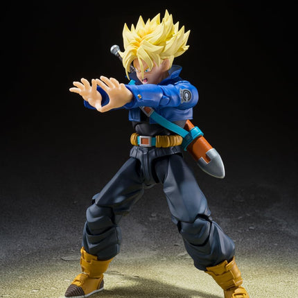 Tamashii Nations S.H. Figuarts Dragon Ball Z - Super Saiyan Trunks (The Boy From The Future) Action Figure
