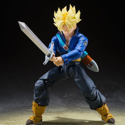Tamashii Nations S.H. Figuarts Dragon Ball Z - Super Saiyan Trunks (The Boy From The Future) Action Figure