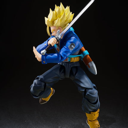 Tamashii Nations S.H. Figuarts Dragon Ball Z - Super Saiyan Trunks (The Boy From The Future) Action Figure