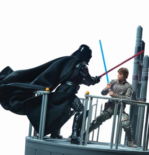 Hasbro Star Wars Black Series Empire Strikes Back Darth Vader and Luke Skywalker 2 Pack 6 Inch Action Figures