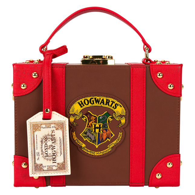 Loungefly Harry Potter Hogwarts Express Luggage Crossbody Bag | Harry Potter Fashion Bags