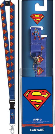 Superman Lanyard Badge Holder, DC Comics Lanyards for ID Badge