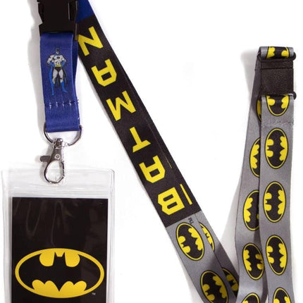 Batman Lanyard Badge Holder, DC Comics Lanyards for ID Badge