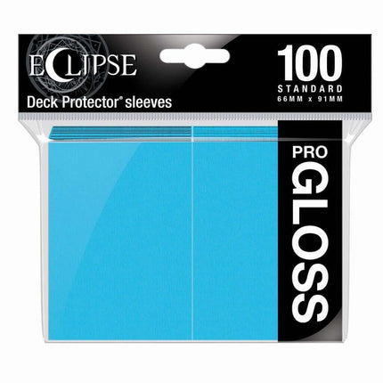 Eclipse PRO-GLOSS Standard Light Blue (100 Sleeves) Sleeve Pack