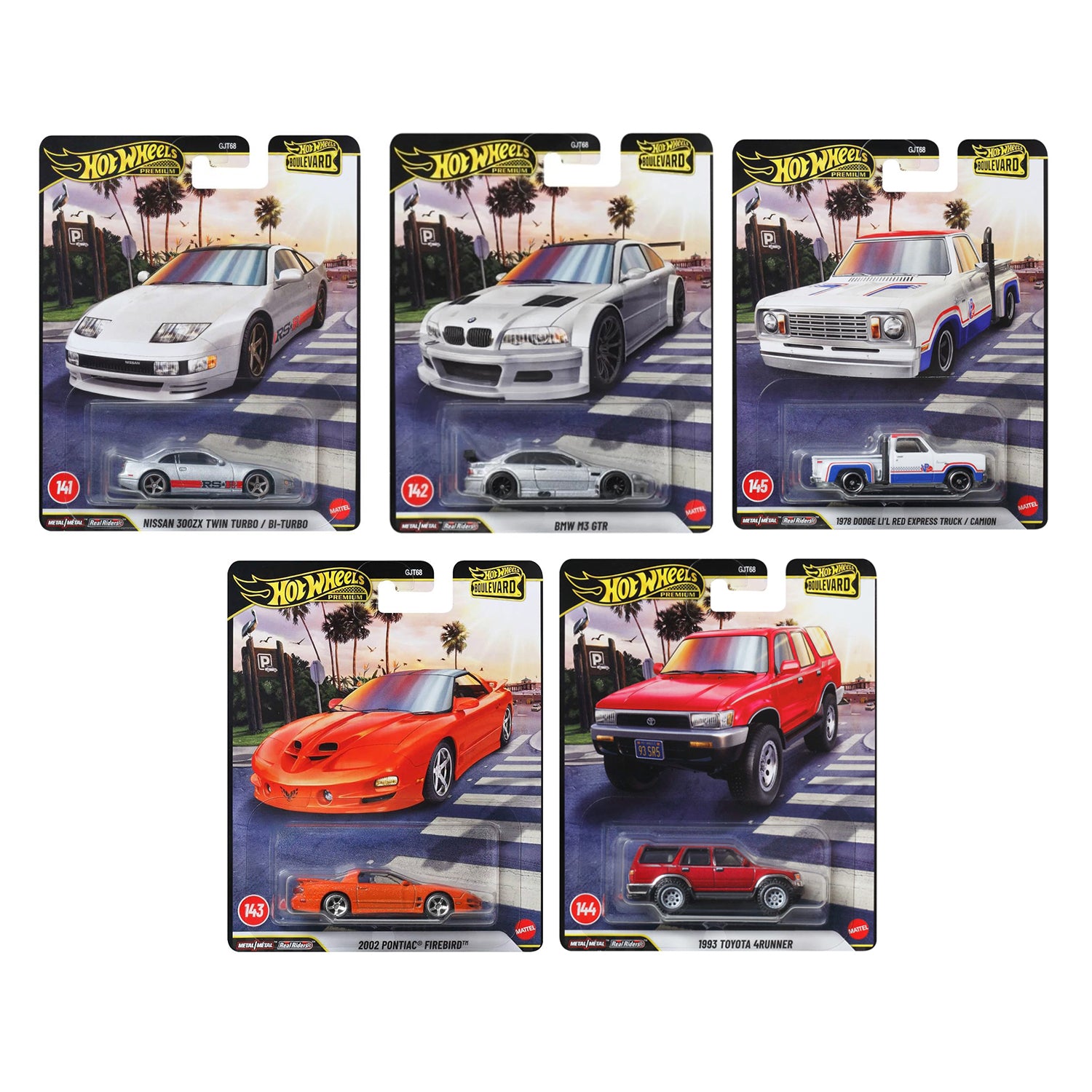 Hot Wheels Premium Boulevard Diecast Vehicle Die-Cast Cars