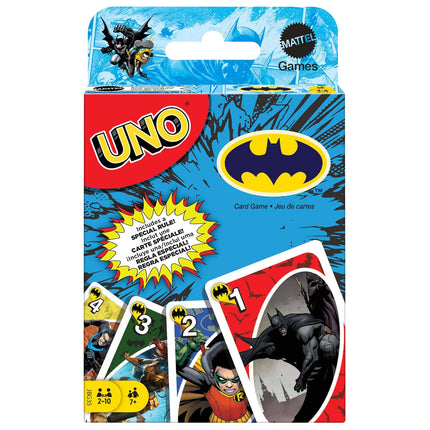 Mattel Games UNO Batman Card Game for Kids, Adults & Family Nights