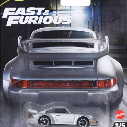 Hot Wheels Premium 1:64 Scale Fast & Furious Collectible Die Cast Metal Toy Cars Model with Rubber Real Riders