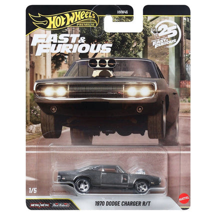 Hot Wheels Premium Fast & Furious 25th Anniversary Diecast Vehicle Die-Cast Cars