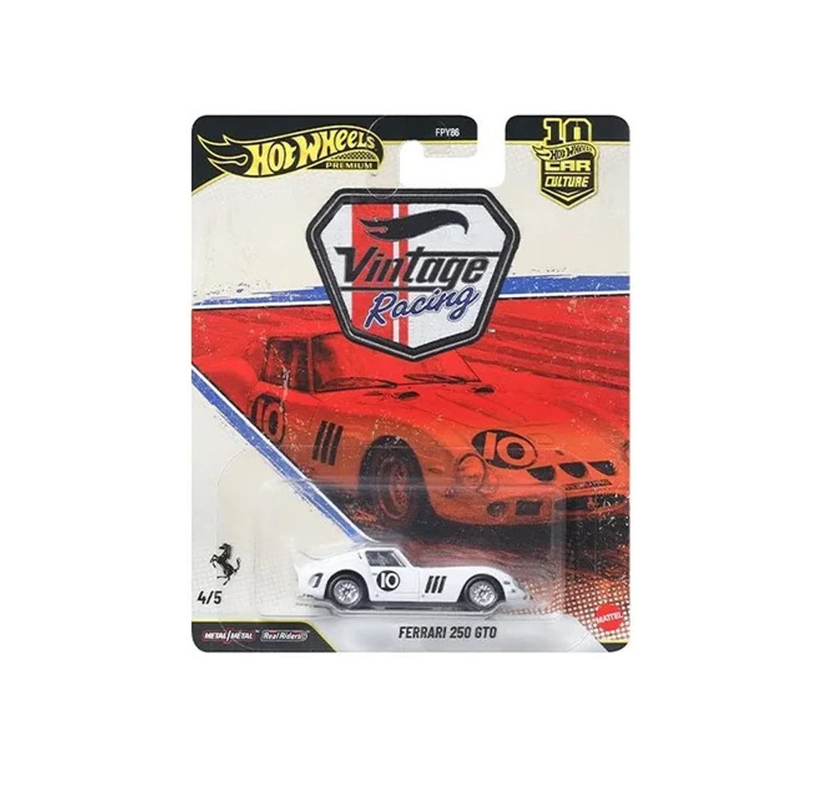 Hot Wheels Premium Car Culture Vintage Racing Vehicle Die-Cast Cars