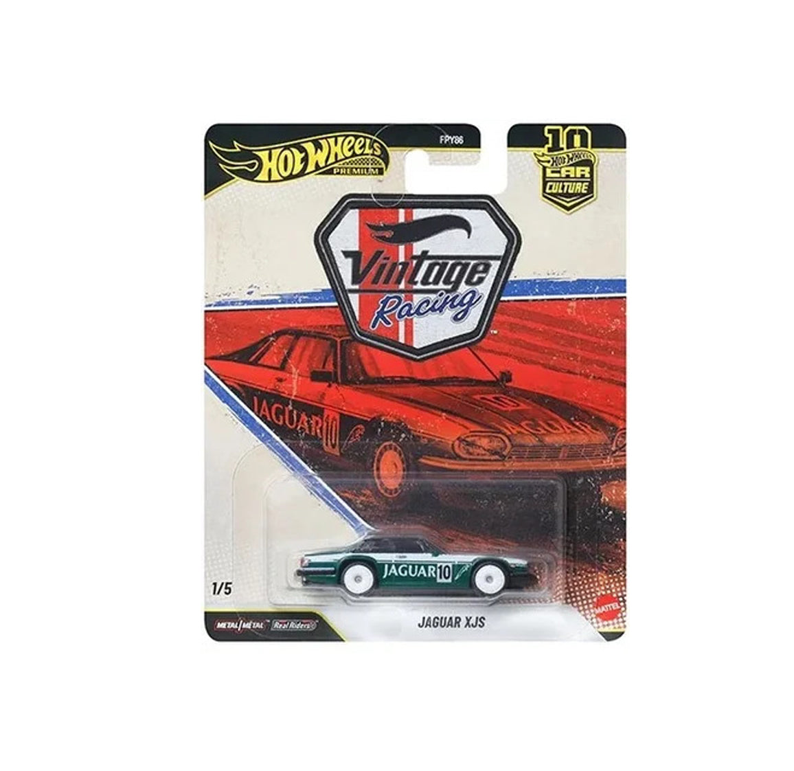 Hot Wheels Premium Car Culture Vintage Racing Vehicle Die-Cast Cars