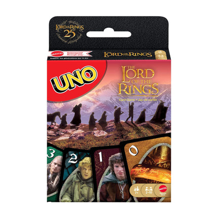 Mattel Games UNO Lord of The Rings Card Game for Kids, Adults & Family Nights