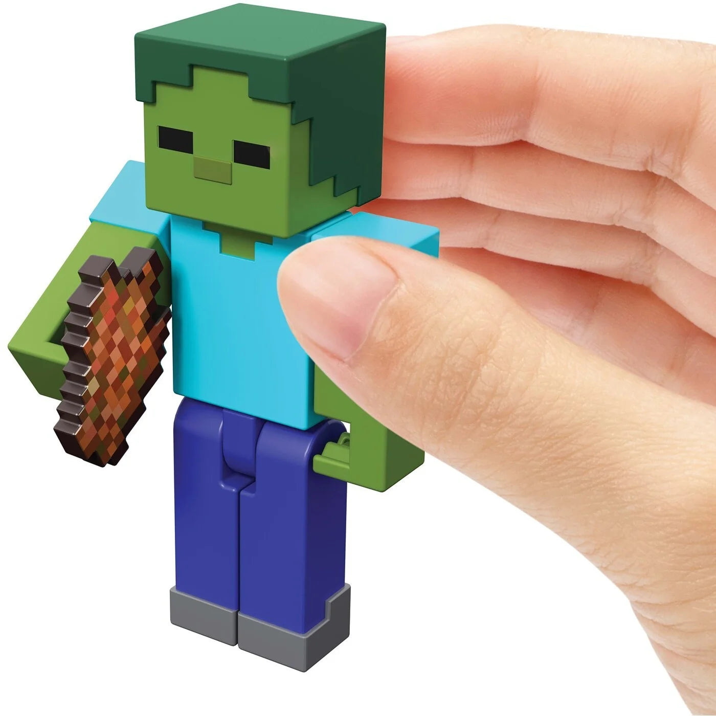 Minecraft Action Figure Accessories 2-Pack with Vanilla Zombie in