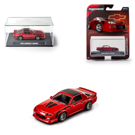 Majorette - 1985 Chevrolet Camaro Burgundy Collection - Scale 1/64 Die-cast Car