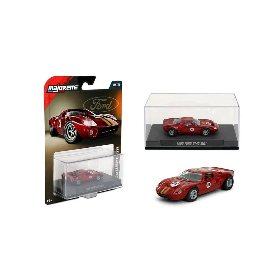 Majorette - 1965 Ford GT40 MK1 Burgundy Collection - Scale 1/64 Die-cast Car