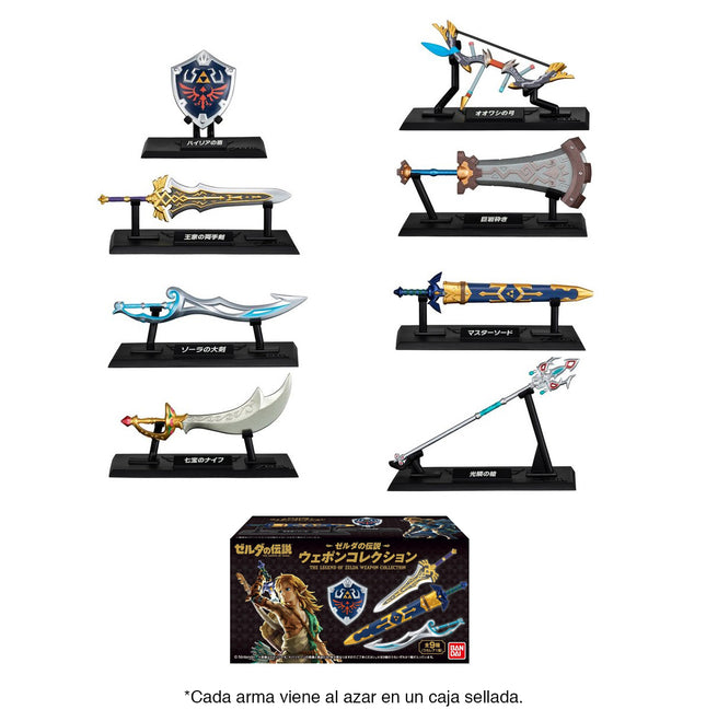 The Legend of Zelda  -  Shokugan  -  Blind Box Mini Figure - Weapon Collection