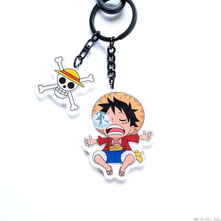 One Piece - Monkey D. Luffy Keystrap and Keychain Bundle