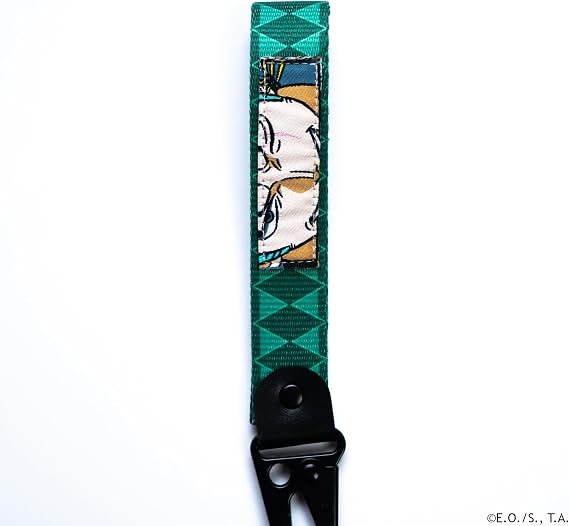 One Piece - Roronoa Zoro Keystrap and Keychain Bundle