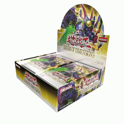Konami Yu-Gi-Oh! - Doom of Dimensions "SEALED" Booster Box (ENGLISH EDITION)