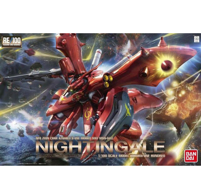 Bandai Hobby 1/100 RE - Gundam: Char's Counterattack - Beltorchika's Children - MSN-04II Nightingale Model Kit