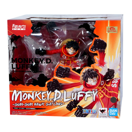 Tamashii Nation FiguartsZERO One Piece - [Extra Battle] Monkey D. Luffy -Gum-Gum Hawk Gatling Collectible Statue