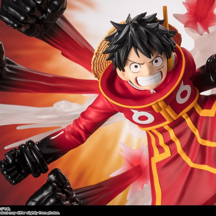 Tamashii Nation FiguartsZERO One Piece - [Extra Battle] Monkey D. Luffy -Gum-Gum Hawk Gatling Collectible Statue