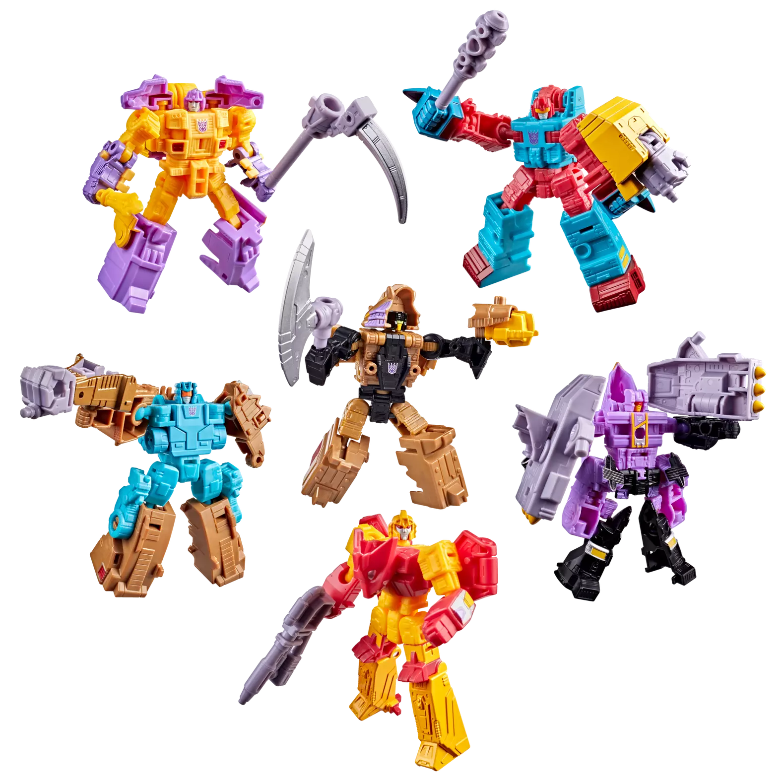 Transformers - Age of the Primes - Decepticon Monstructor Combiner Action Figure Set
