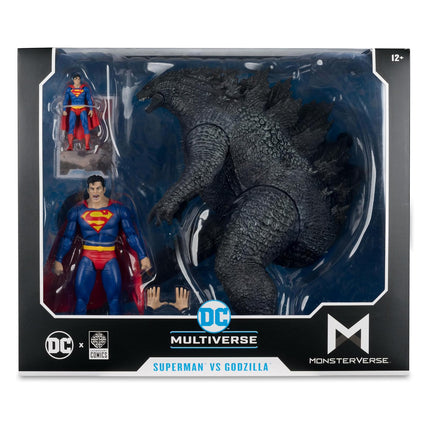 McFarlane Toys- DC Multiverse Superman vs. Godzilla (Justice League vs. Godzilla vs. Kong) 2pk Figure Set