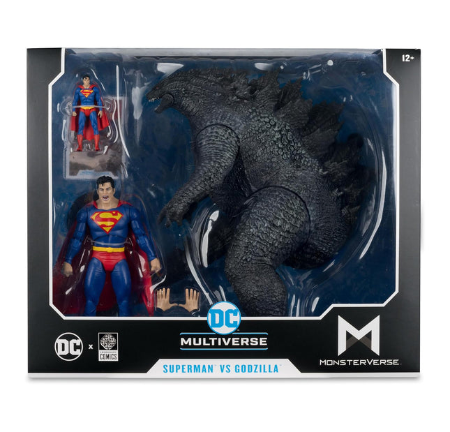 McFarlane Toys- DC Multiverse Superman vs. Godzilla (Justice League vs. Godzilla vs. Kong) 2pk Figure Set