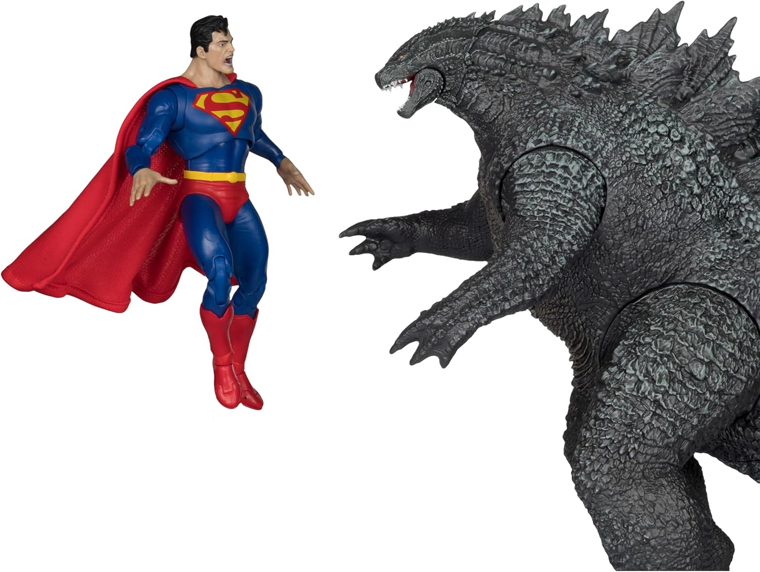 McFarlane Toys- DC Multiverse Superman vs. Godzilla (Justice League vs. Godzilla vs. Kong) 2pk Figure Set