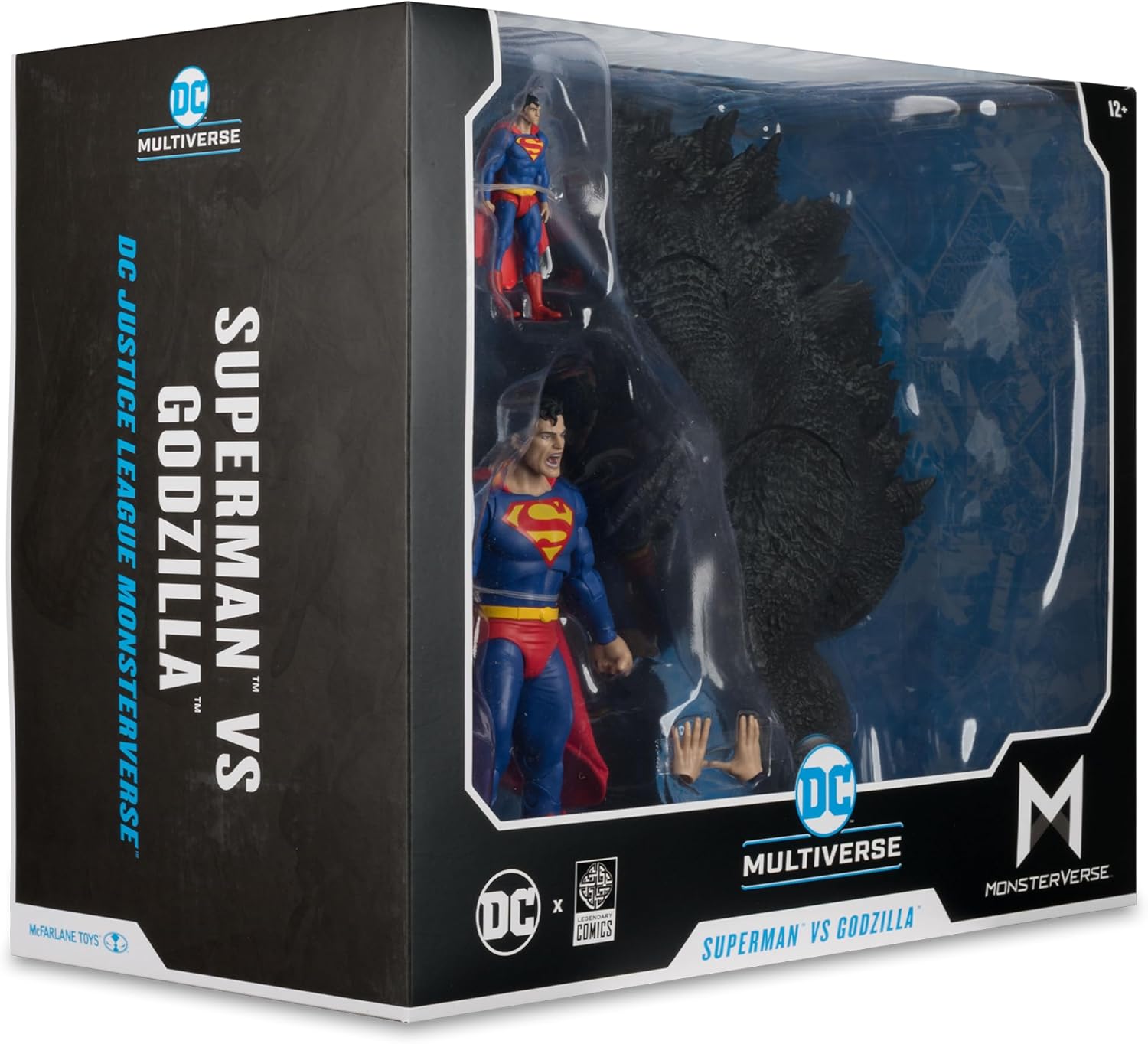 McFarlane Toys- DC Multiverse Superman vs. Godzilla (Justice League vs. Godzilla vs. Kong) 2pk Figure Set