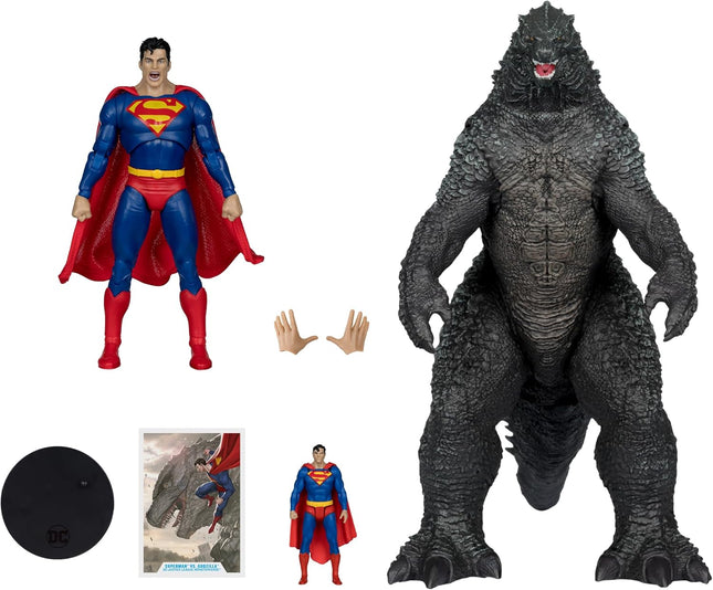 McFarlane Toys- DC Multiverse Superman vs. Godzilla (Justice League vs. Godzilla vs. Kong) 2pk Figure Set