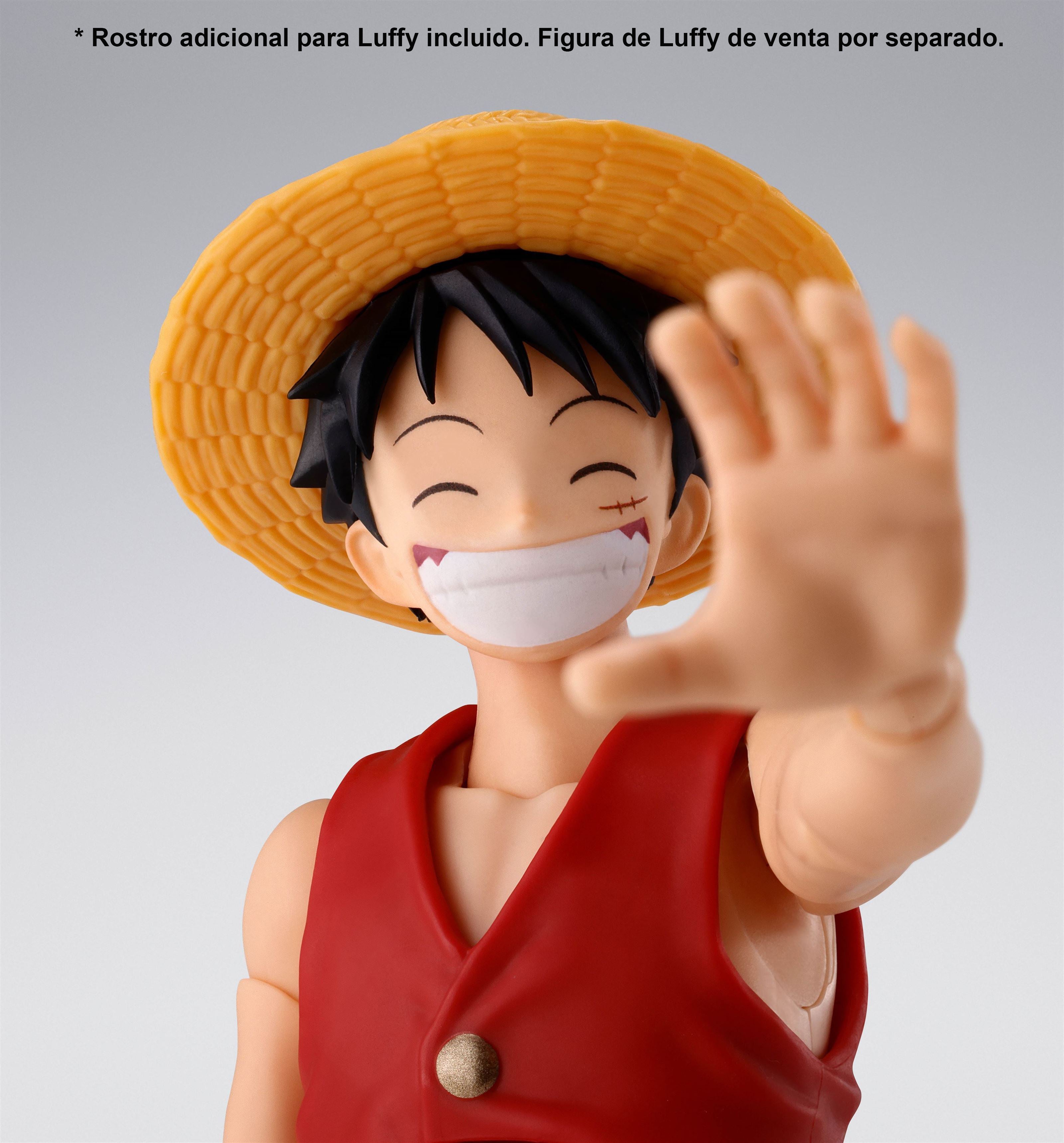 Tamashii Nations S.H.Figuarts One Piece Shanks and Monkey D. Luffy (Childhood) Action Figure Set